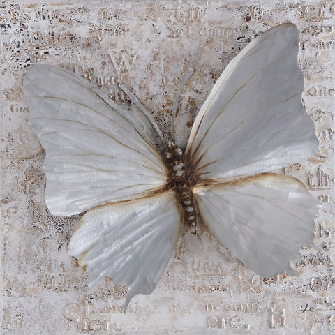 The Urban Port Modern Abstract Butterfly Oil Painting by Urban Port