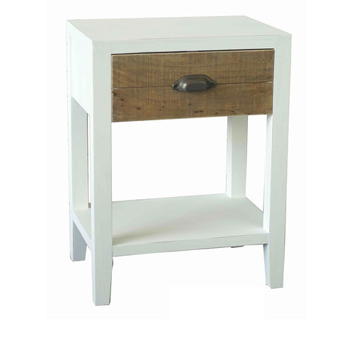 The Urban Port Sophisticated White Cabinet by Urban Port