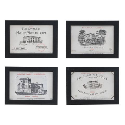 Crestview VINTAGE WINE SET 4 CVA3336