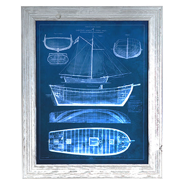 Crestview ANTIQUE SHIP BLUEPRINTS 2 CVA3427