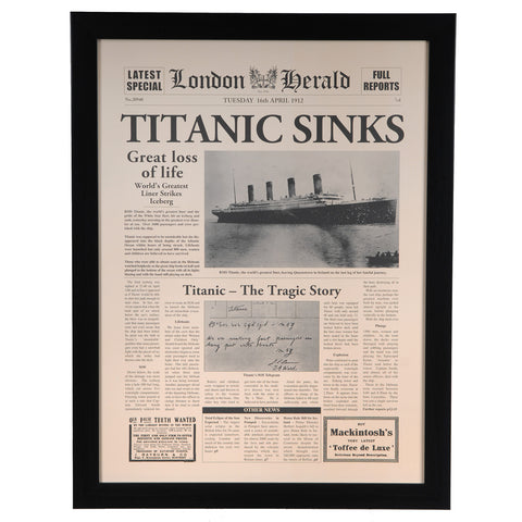 Crestview TITANIC SINKS CVA3452