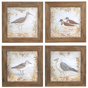 Crestview SHORE BIRDS 1,2,2,&4 (SET 4) CVA3469
