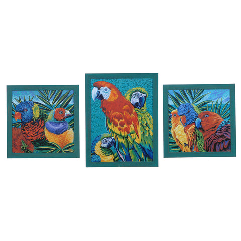Crestview BIRDS IN PARADISE 1,2,3 (SET) CVA3523