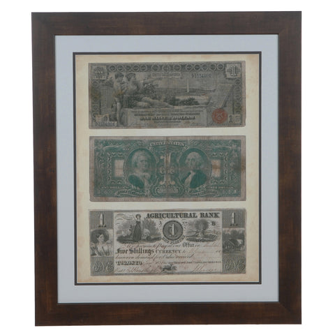 Crestview ANTIQUE CURRENCY 5 CVA3528