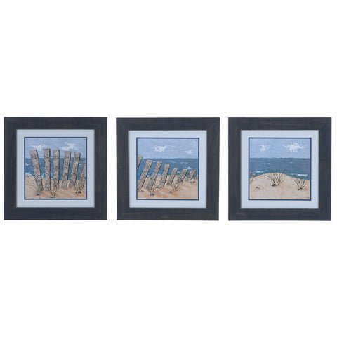 Crestview BEACH SCENE 1,2, & 3 (SET OF 3) CVA3576