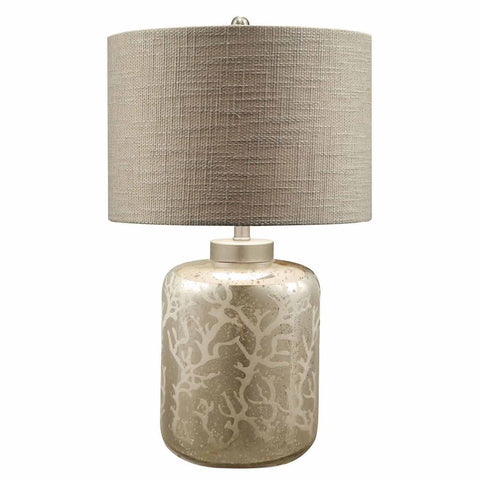 Crestview Crystal Coral Table Lamp CVABS793