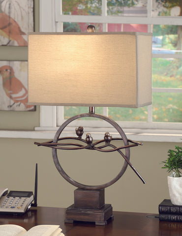 Crestview Song Bird Table Lamp CVAER070