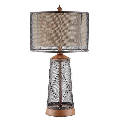 Crestview Cage Table Lamp CVAER732