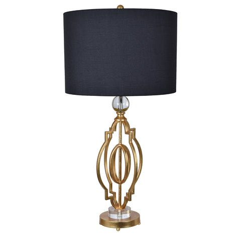 Crestview Shine Table Lamp CVAER898