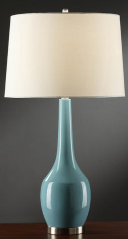 Crestview Nina Blue Table Lamp CVAP1344C