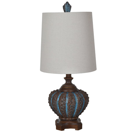 Crestview Reer Shell Table Lamp CVAP1910