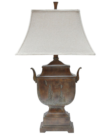 Crestview Seville Urn Table Lamp CVAUP603