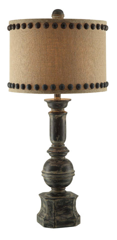 Crestview Iron Baluster Table Lamp CVAUP995