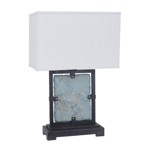 Crestview Slate Slab Outdoor Table Lamp CVAVP077