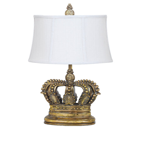 Crestview Crown Table Lamp CVAVP114