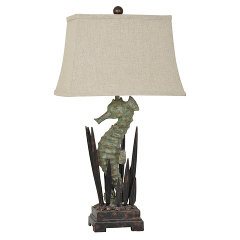 Crestview Seahorse Table Lamp CVAVP322