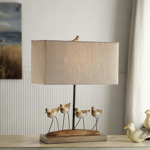 Crestview Shore Birds Table Lamp CVAVP384