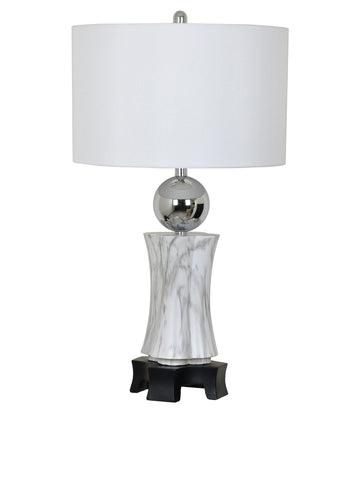 Crestview Carrara Table Lamp CVAVP515