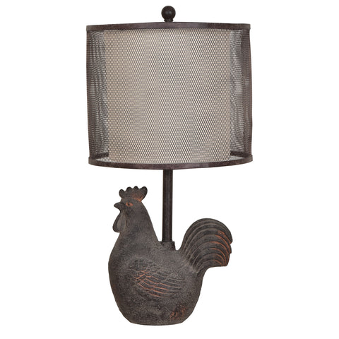 Crestview Rooster Table Lamp CVAVP530