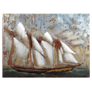 Crestview Set Sail Canvas CVBWF292