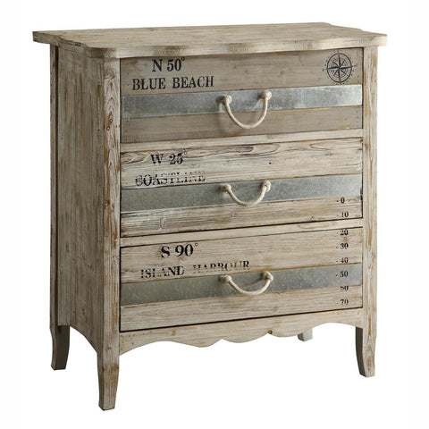 Crestview Grand Isle 3 Drawer Chest CVFZR1009