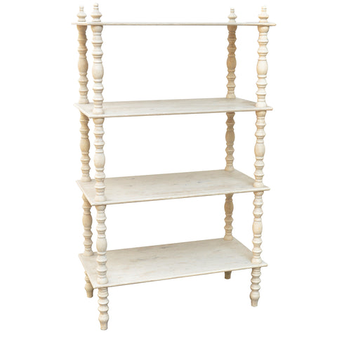 Crestview Lyndsay Antiqued Etagere CVFZR1018