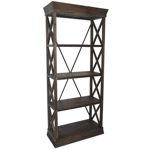 Crestview Grand Junction Bookcase CVFZR1051
