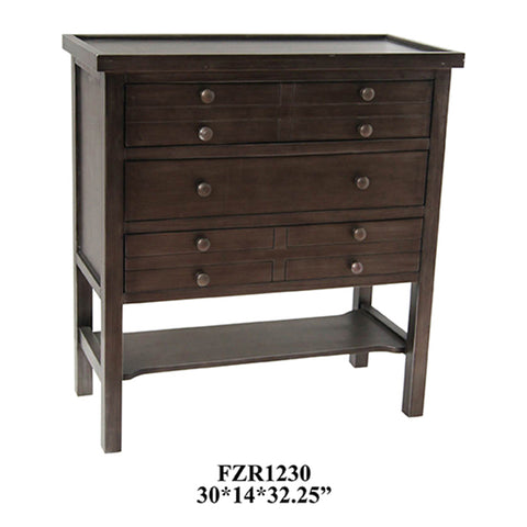 Crestview Pendelton 3 Drawer Chest CVFZR1230