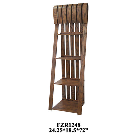 Crestview Deer Run Sled Bookcase CVFZR1248