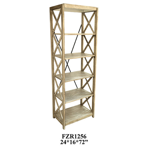 Crestview Brookline Tall Etagere CVFZR1256