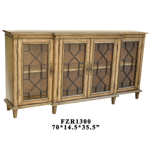 Crestview Berkshire 4 Door Sideboard CVFZR1300