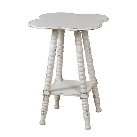 Crestview Clover Shaped Accent Table CVFZR1485