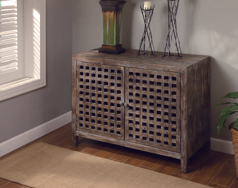Crestview Rustic Buffet Cabinet CVFZR297