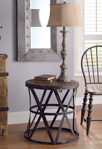 Crestview Heraldine Side Table CVFZR445