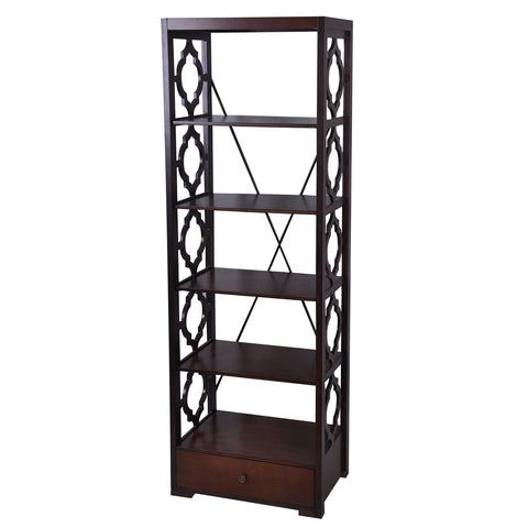 Crestview Pembroke 1 Drawer Etagere CVFZR847