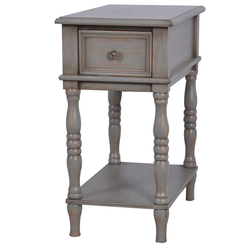 Crestview Waverly 1 Drawer Chairside CVFZR855