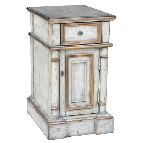 Crestview Victoria 1 Drawer Chairside Cabinet CVFZR913