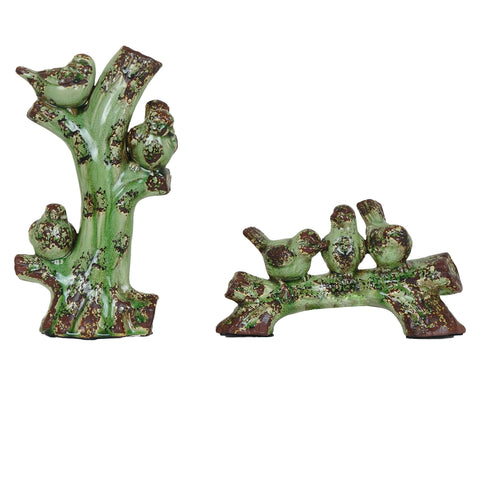 Crestview Perched Birds Statue CVGBP528