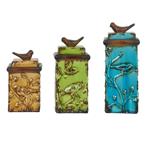 Crestview Bird Songs Boxes CVGBP534