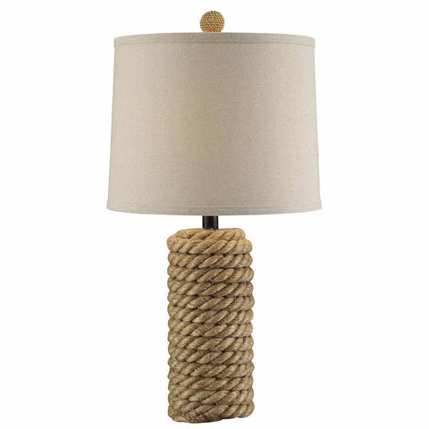 Crestview Rope Bolt Table Lamp CVNAM695