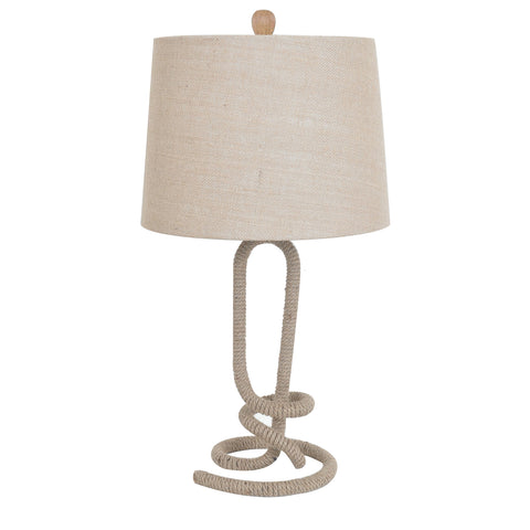 Crestview Twisted Rope Table Lamp CVNAM696