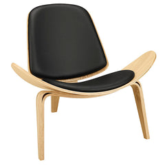 Arch Upholstered Vinyl Lounge Chair