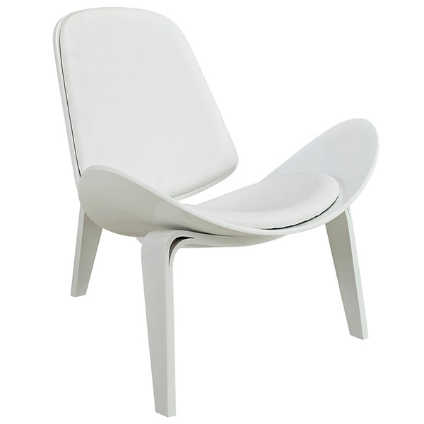 Arch Upholstered Vinyl Lounge Chair