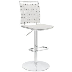 Fuse Adjustable Armless Bar Stool