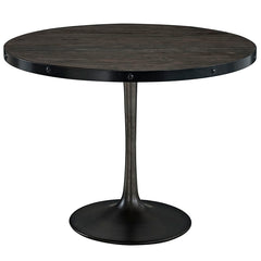 Drive Round Wood Top Dining Table