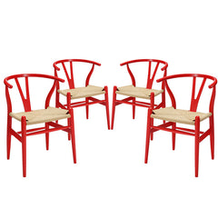 Amish Dining Armchair Set of 4