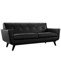 Engage Bonded Leather Loveseat