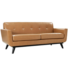 Engage Bonded Leather Loveseat