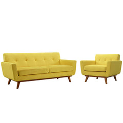 Engage Armchair and Loveseat Set of 2