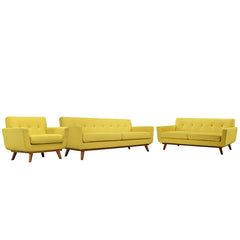 Engage Sofa Loveseat and Armchair Set of 3